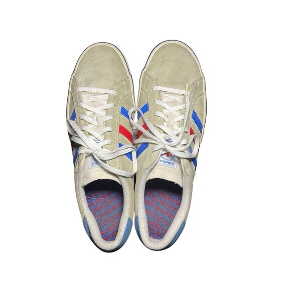 Adidas Americana Low White/Red-Blue Skateboarding Men's Shoe Size 10.5, G65587 - Picture 7 of 14